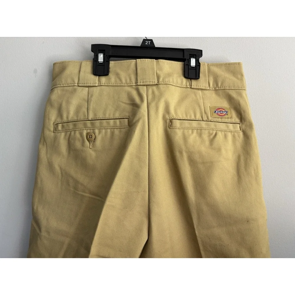 Dickies Beige Cargo Work Pants Size 2R Cotton Blend Twill FPR03S2K